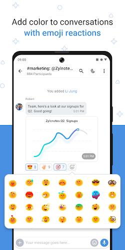 Zoho Cliq - 团队聊天应用截图第4张