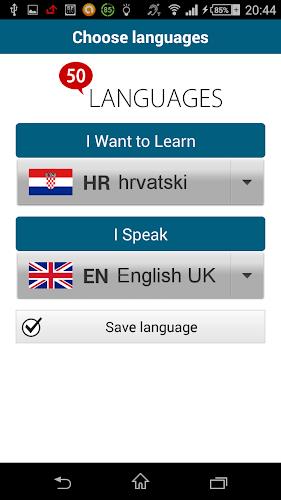 Learn Croatian - 50 languages স্ক্রিনশট 2