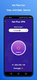 Netplus VPN Hotspot shield VPN Captura de pantalla 1
