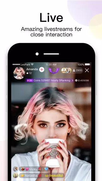 LesPark：Lesbian Chat & Dating 스크린샷 3