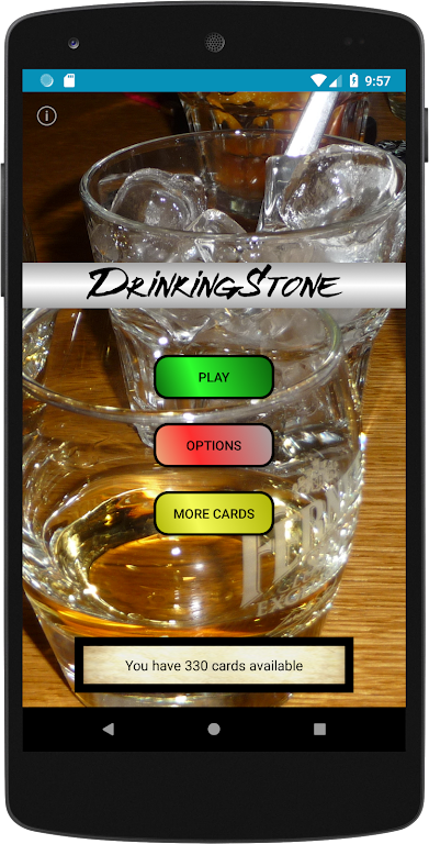 DrinkingStone - A Drinking Cards Game Captura de tela 1