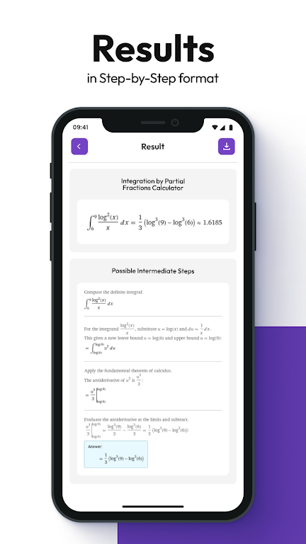 Double Integral Calculator Captura de pantalla 3