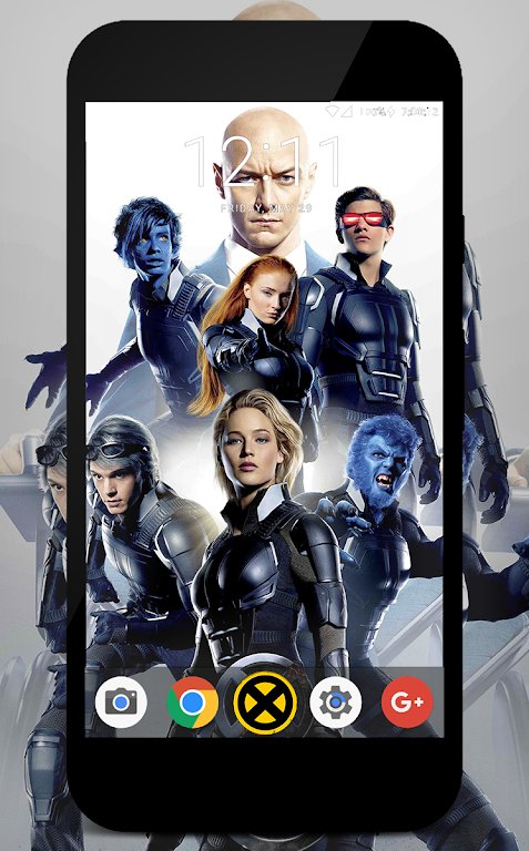 X-Men Wallpaper HD Tangkapan skrin 4