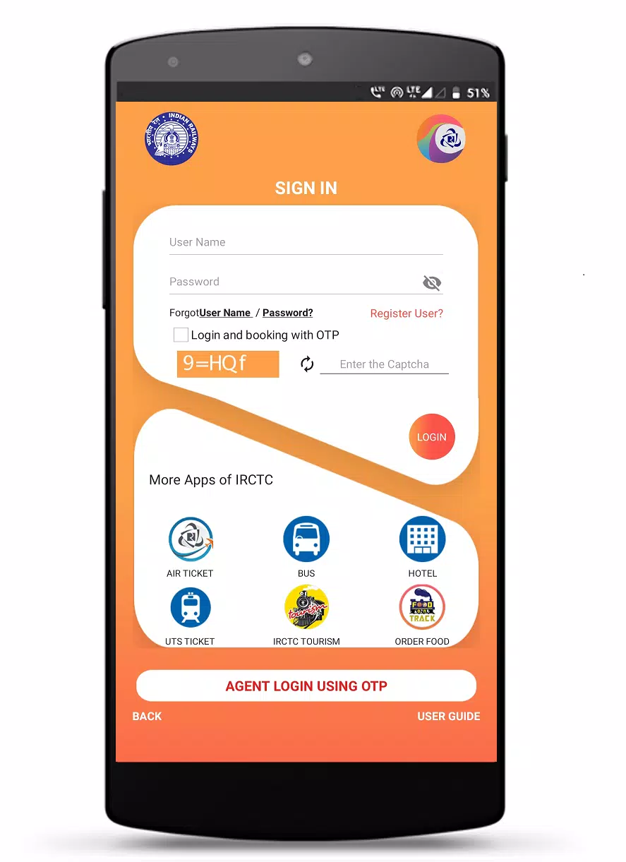 IRCTC Rail Connect Screenshot 2