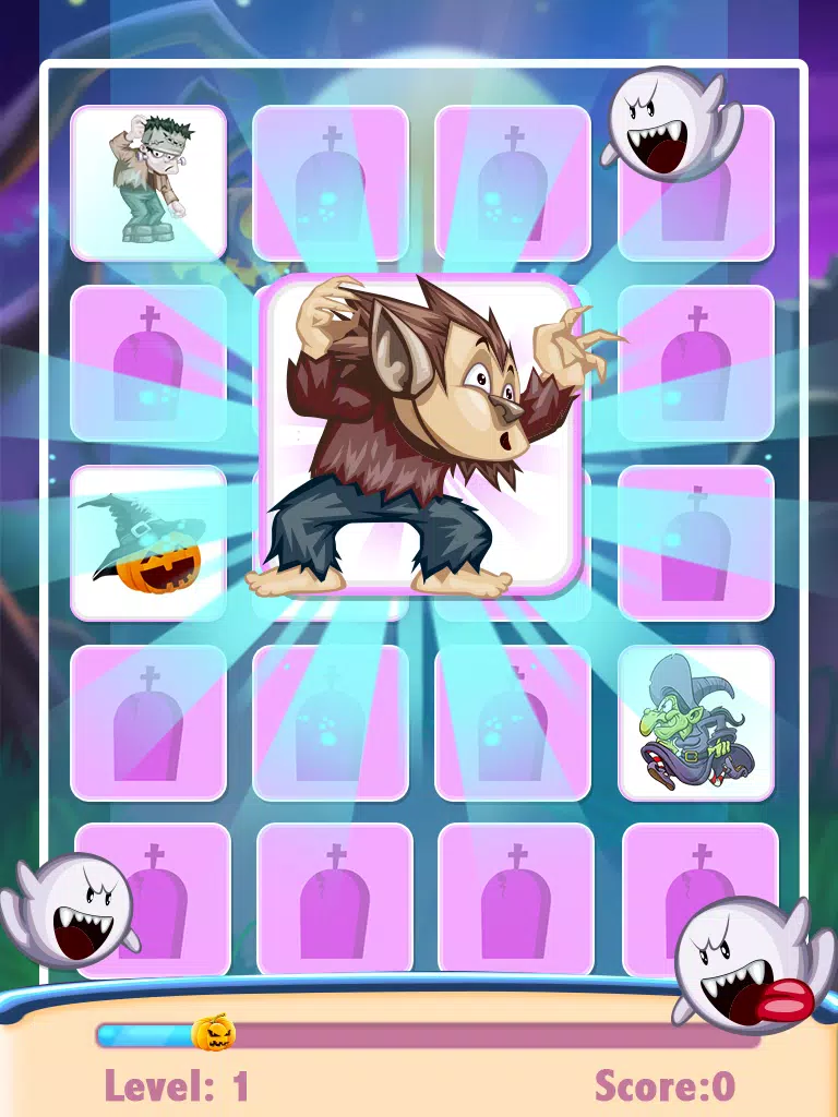 Halloween Memory Game 스크린샷 3