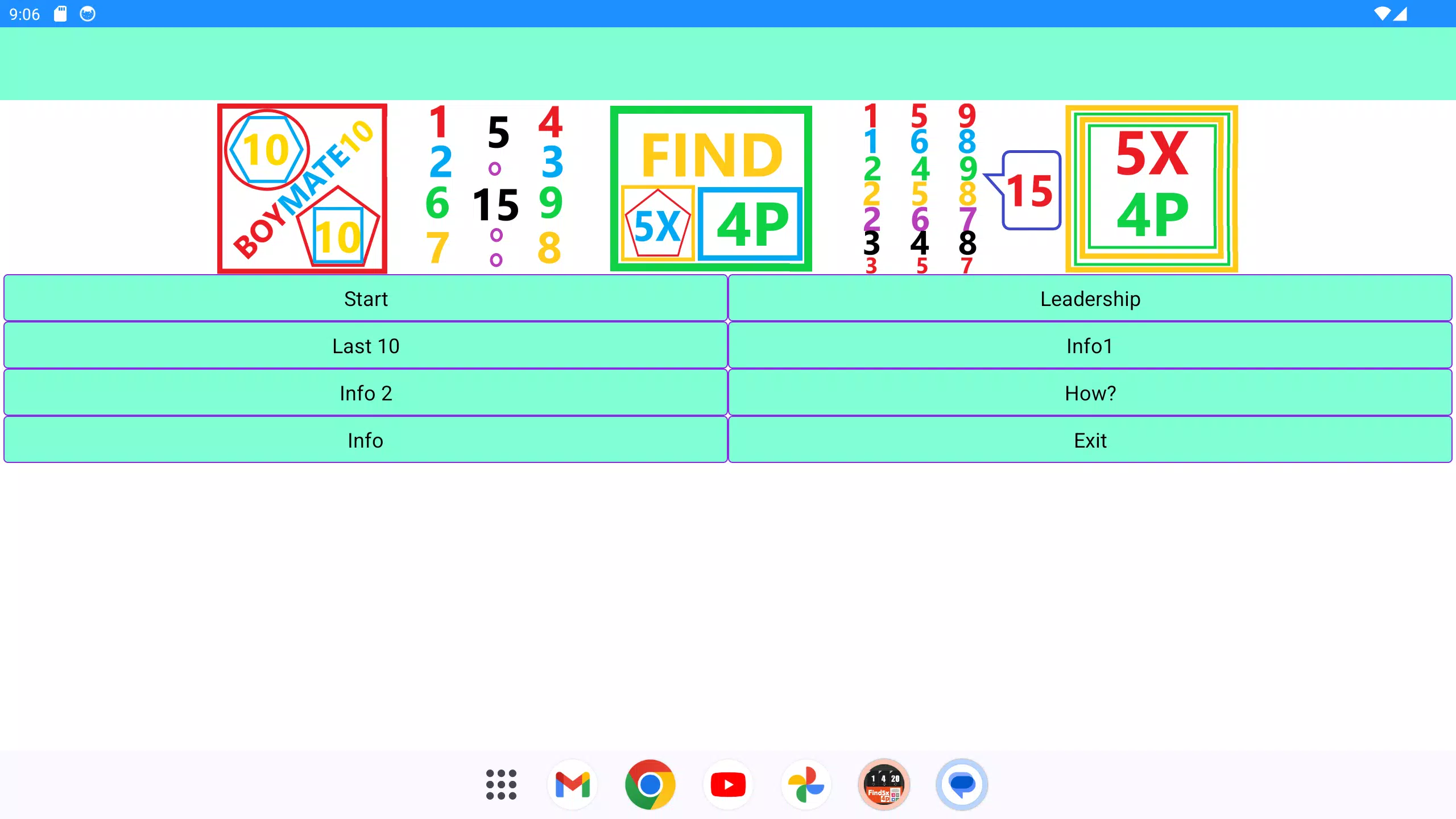Brain Game - Find5x 4P應用截圖第1張