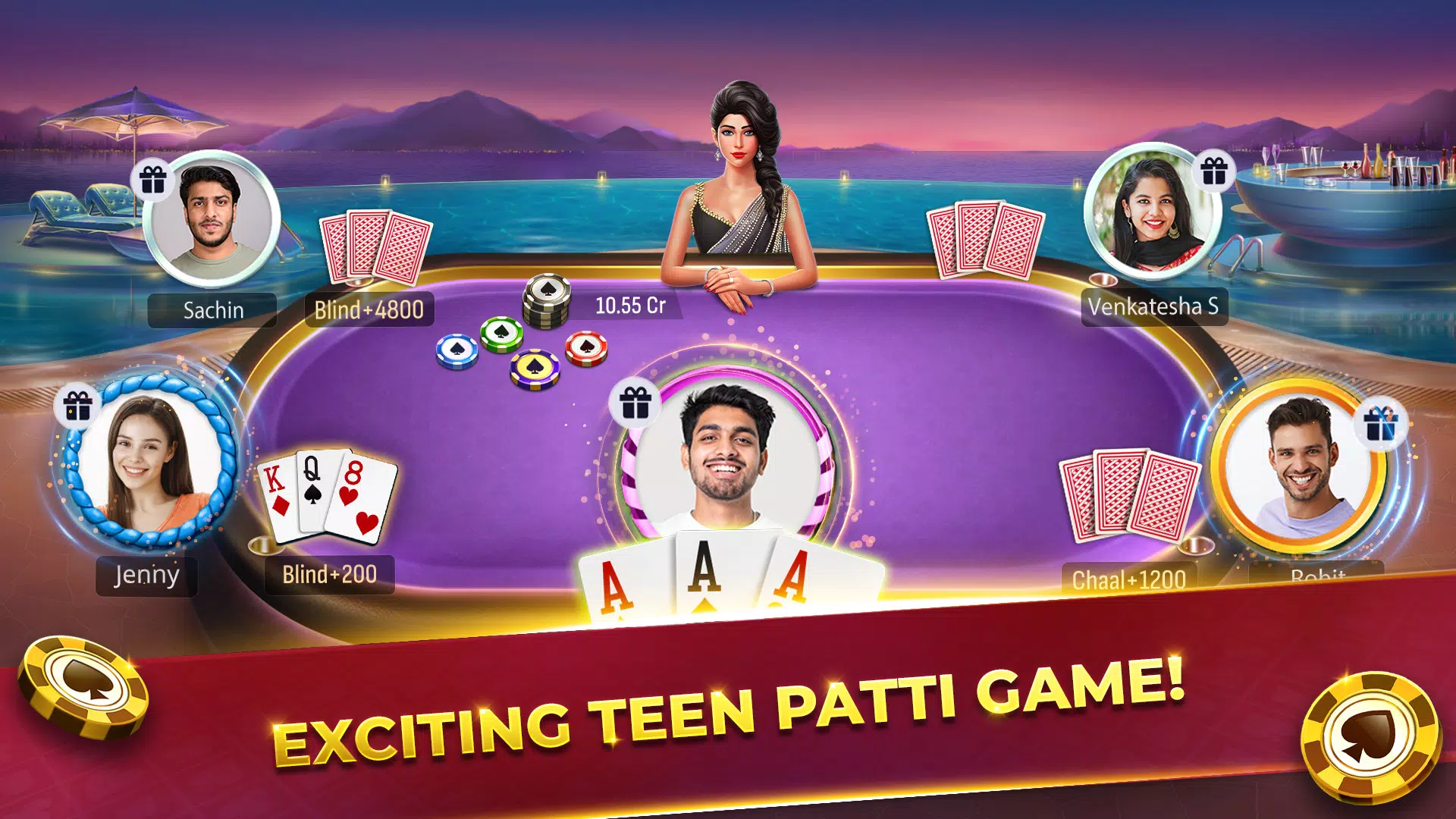 Teen Patti King® -3 Patti Card Ảnh chụp màn hình 3