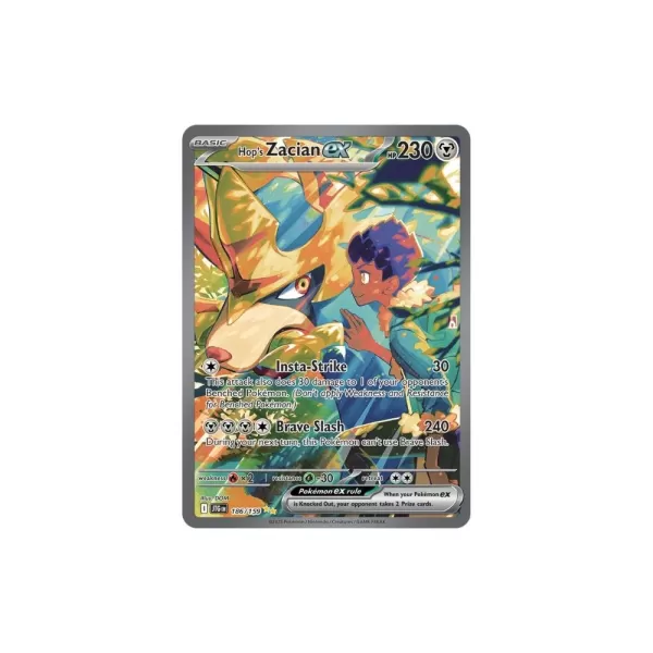 Hop's Zacian ex 186/159