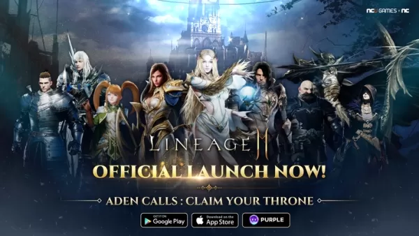 Opisyal na inilulunsad ang Lineage2m ngayon sa Timog Silangang Asya