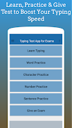 Typing Test App for Govt Exams Schermafbeelding 1