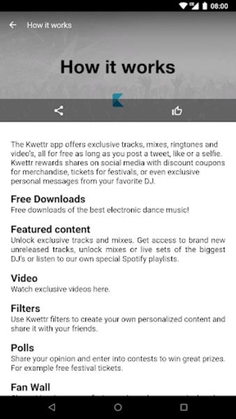 Kwettr ภาพหน้าจอ 4