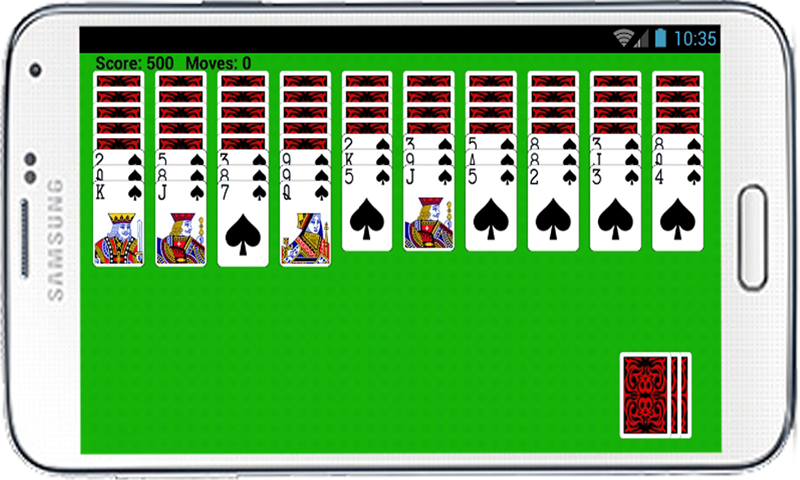 Spider Solitaire Free Game HD スクリーンショット 3