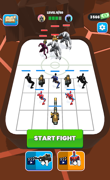 Merge Master Superhero Battle Mod Capture d’écran 1