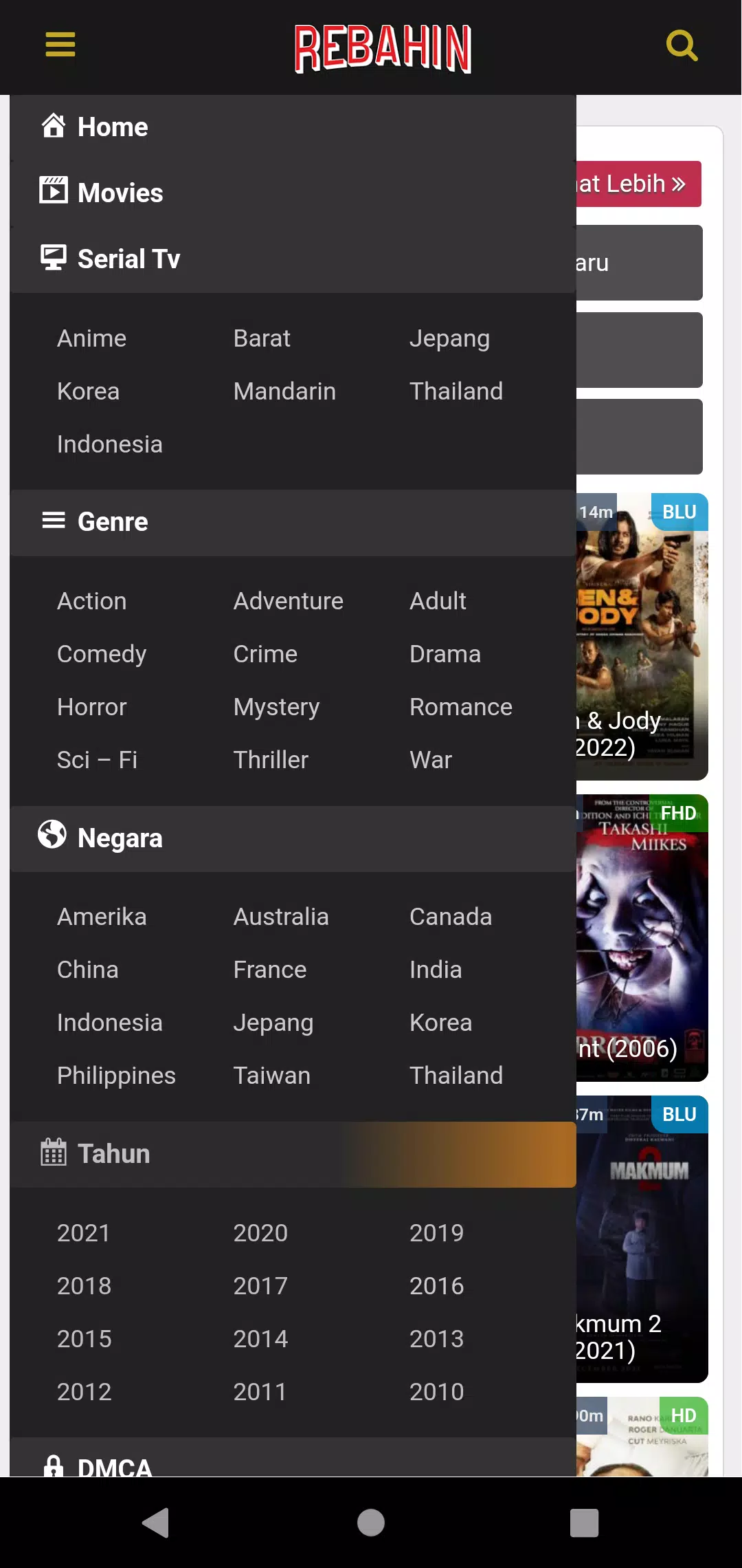 REBAHIN Captura de pantalla 2