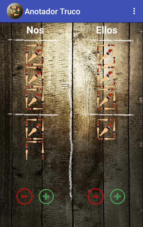Anotador de Truco Argentino: Juego de Cartas ภาพหน้าจอ 2