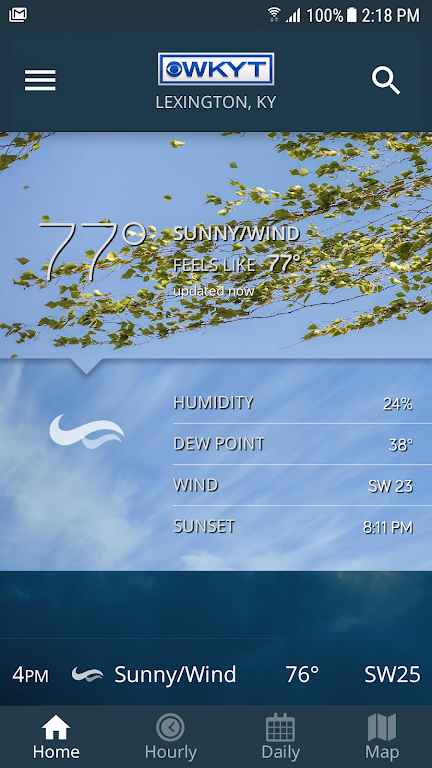 WKYT Weather Screenshot 1