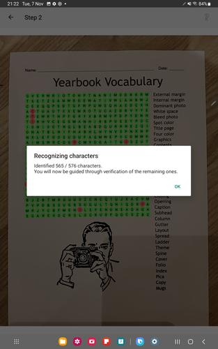 Word Search Scanner and Solver應用截圖第3張