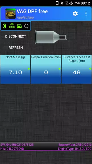 VAG DPF lite Screenshot 1