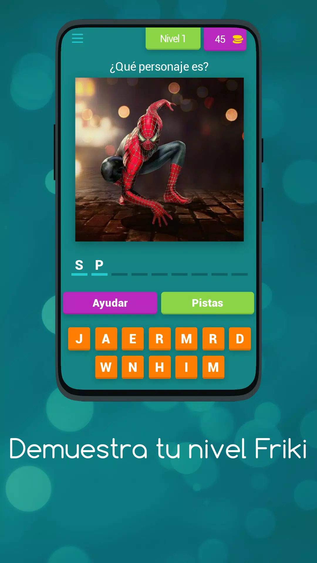 Schermata Friki Quiz: Demuestra tu nivel 1