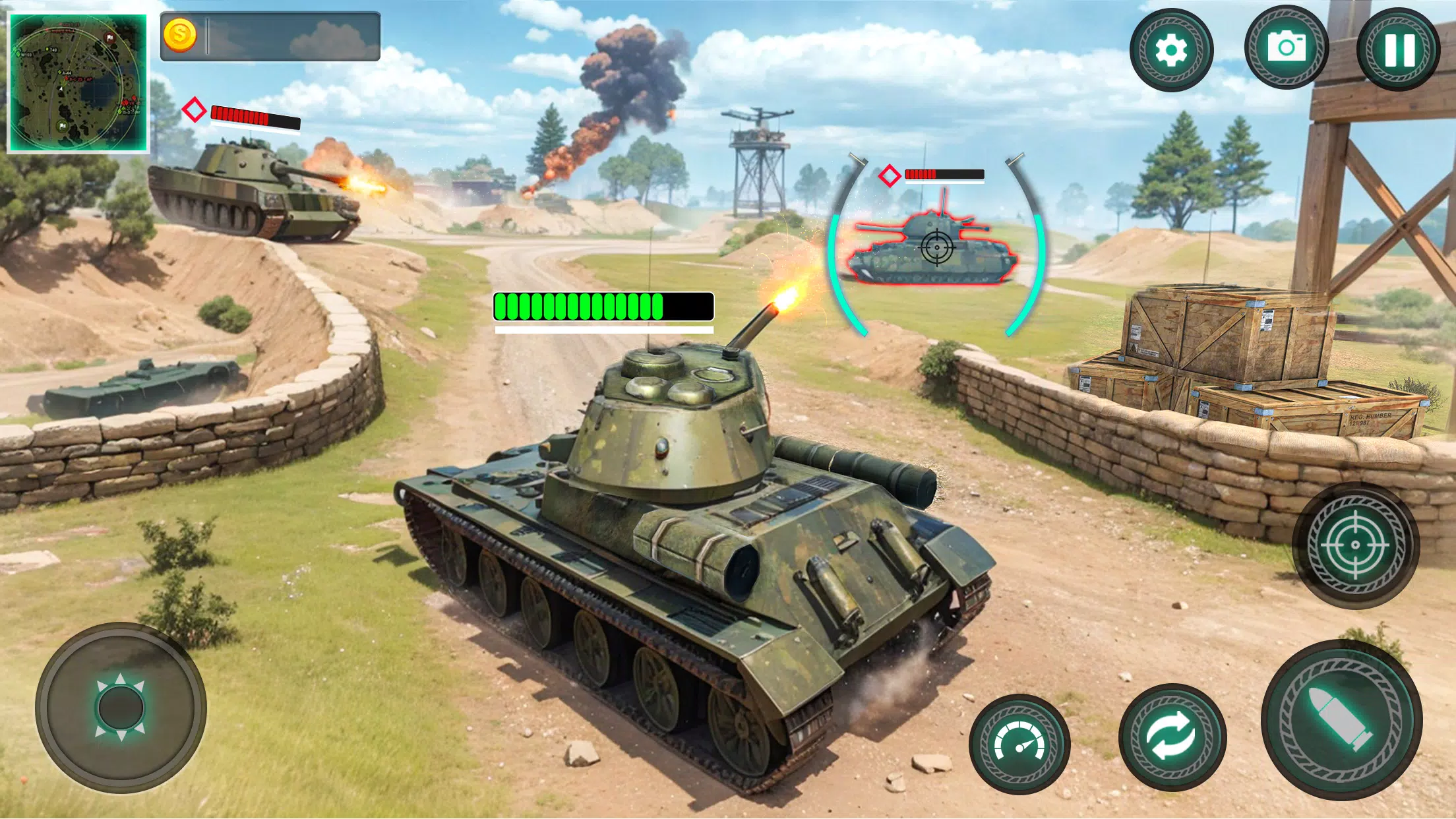 Military Tank War Machine Sim Screenshot 3