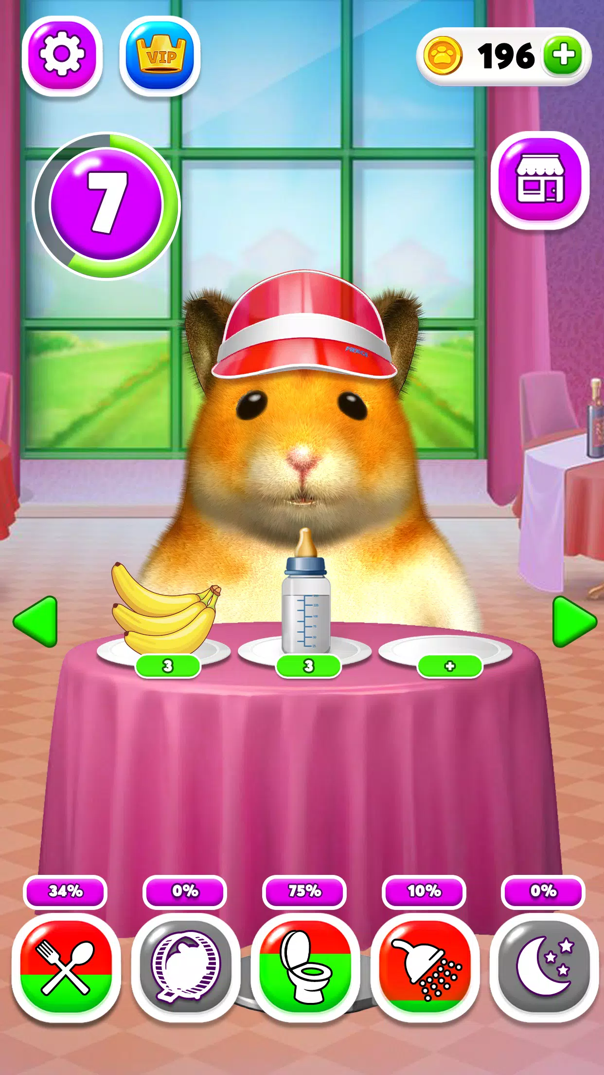Hamster: Pet Care Salon स्क्रीनशॉट 3