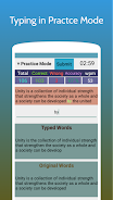 Typing Test App for Govt Exams Schermafbeelding 2