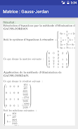 Matrice : Gauss-Jordan Ekran Görüntüsü 3