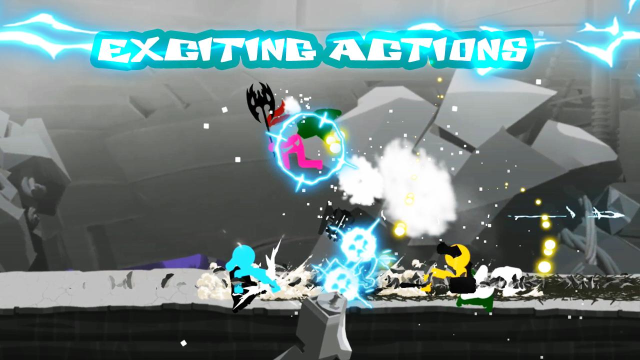 Stickman The Flash Captura de tela 1