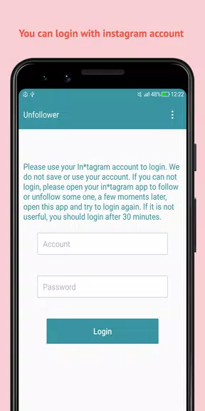 Unfollow Users Cleaner スクリーンショット 1