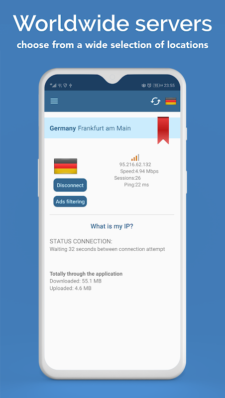 Easy VPN Free - Unlimited Secure VPN Proxy Capture d’écran 3