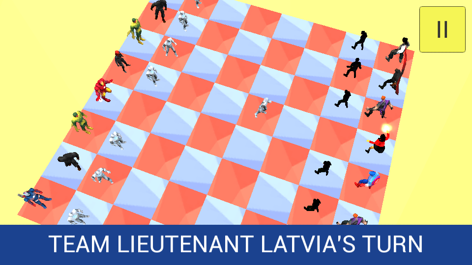 3d Super Hero Chess Скриншот 2