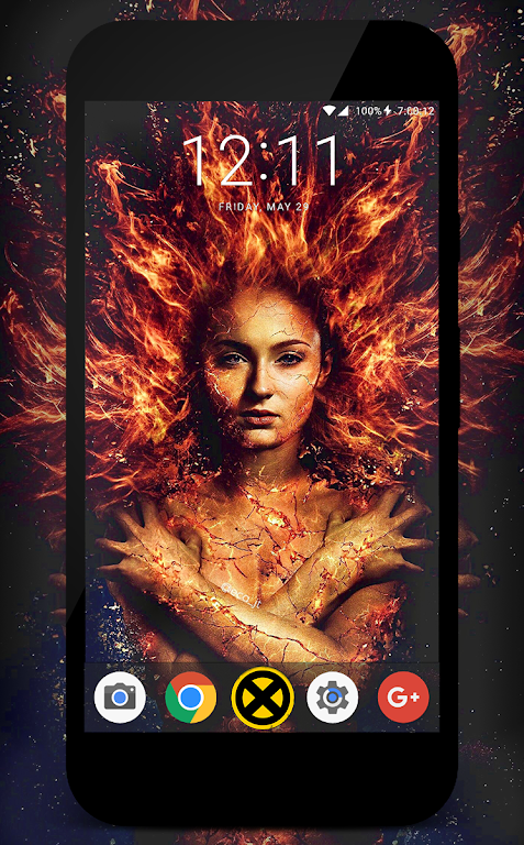 X-Men Wallpaper HD Tangkapan skrin 1