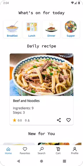 Easy Recipes. Recipe Book Screenshot 1