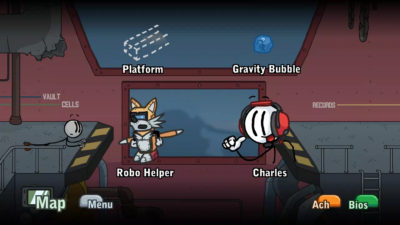 Stickman Teleporter Adventure Ảnh chụp màn hình 1