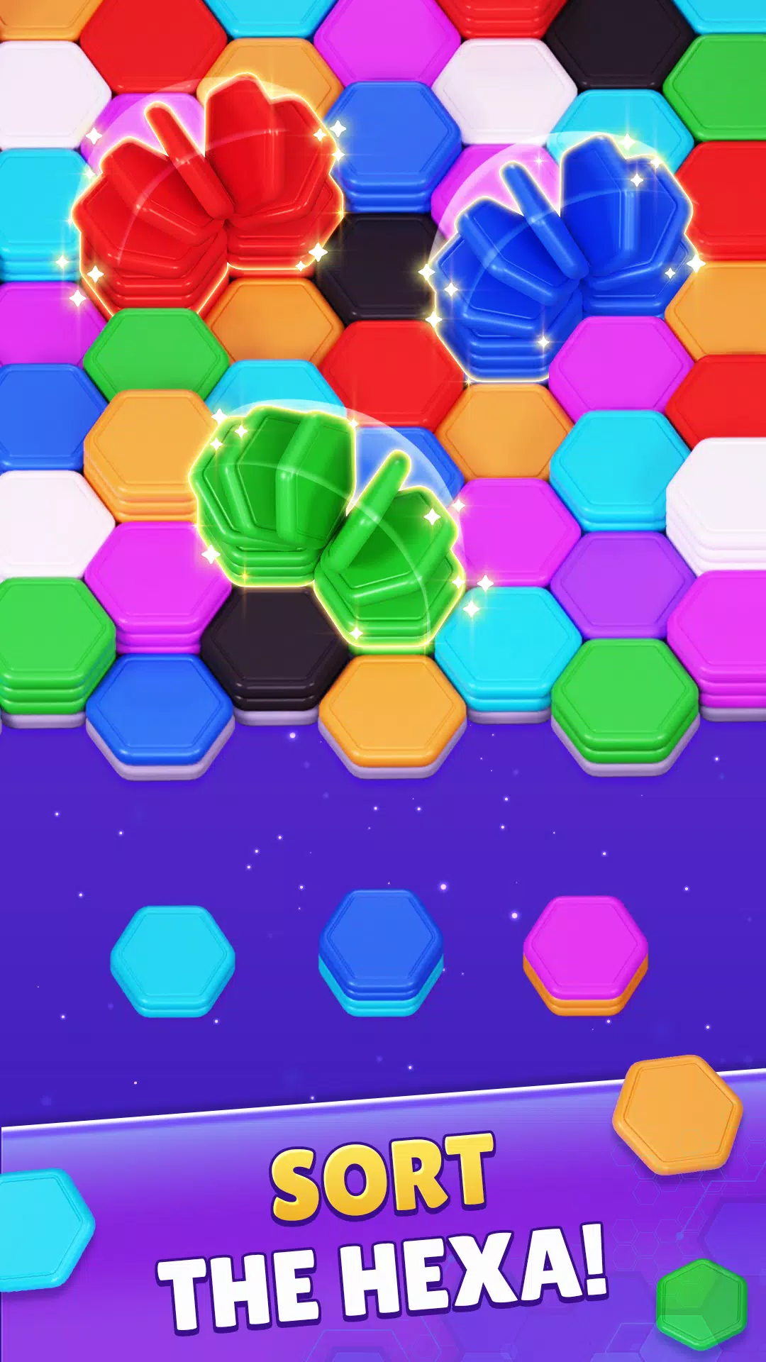 Color Hexa Sort Puzzle Game স্ক্রিনশট 2