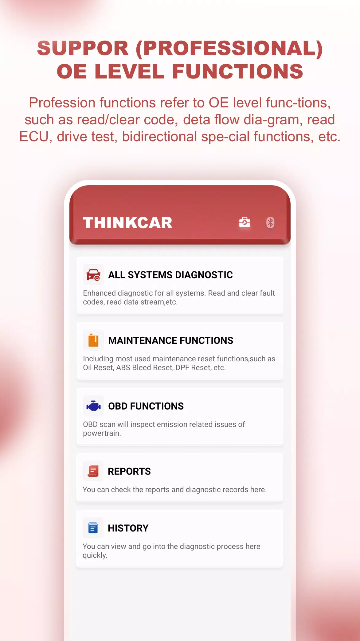 ThinkCar pro スクリーンショット 1