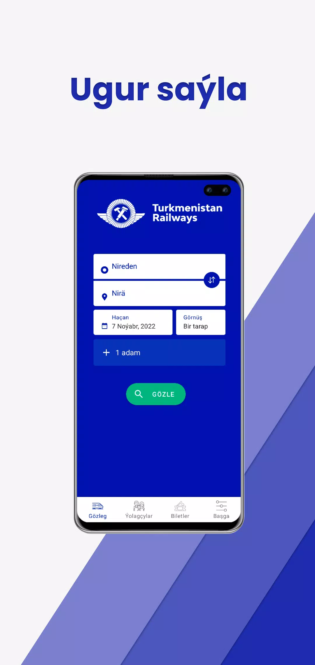 TurkmenistanRailways स्क्रीनशॉट 2
