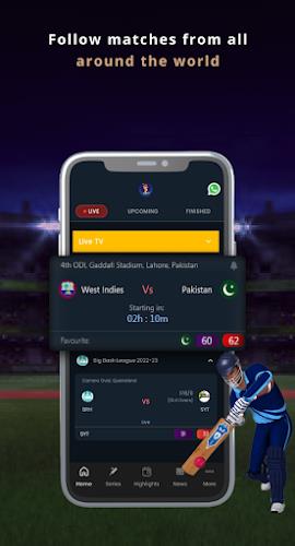 Max Cricket Live Line应用截图第2张