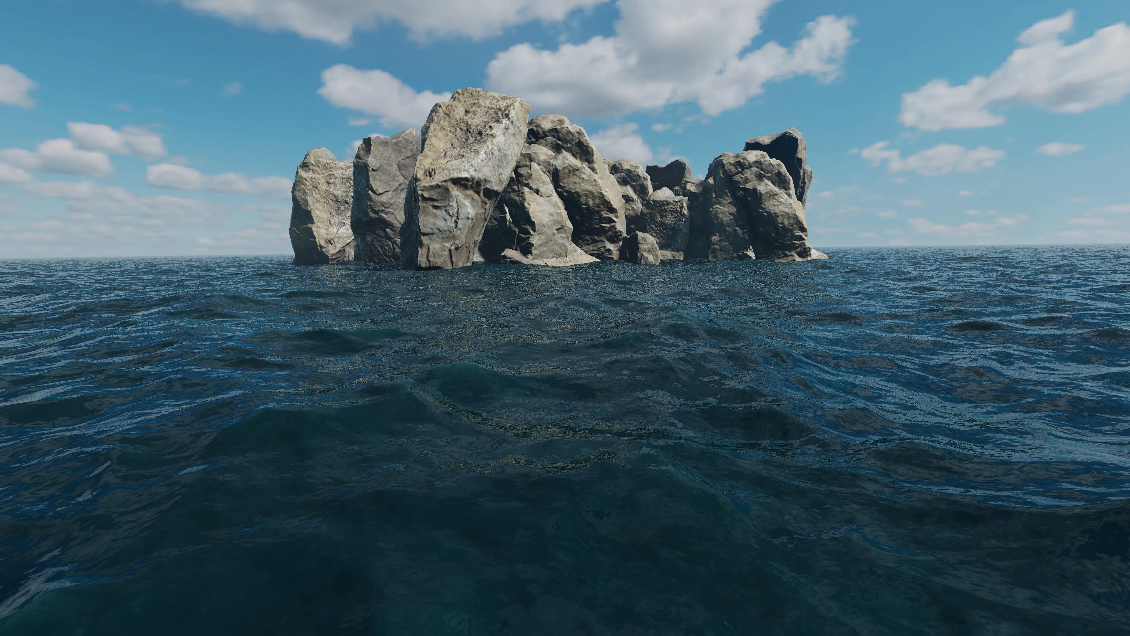 Seascape Benchmark - GPU test ภาพหน้าจอ 1