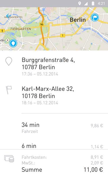 car2go Screenshot 1