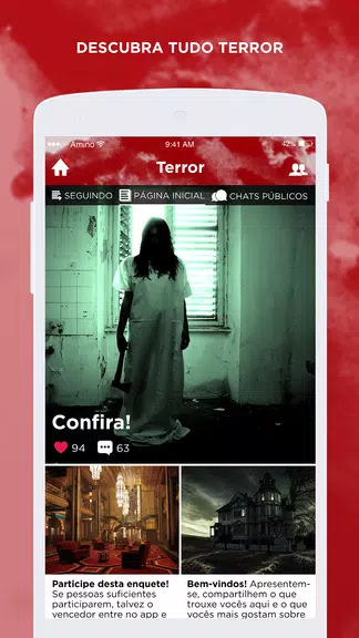 Terror Amino em Português Captura de tela 2