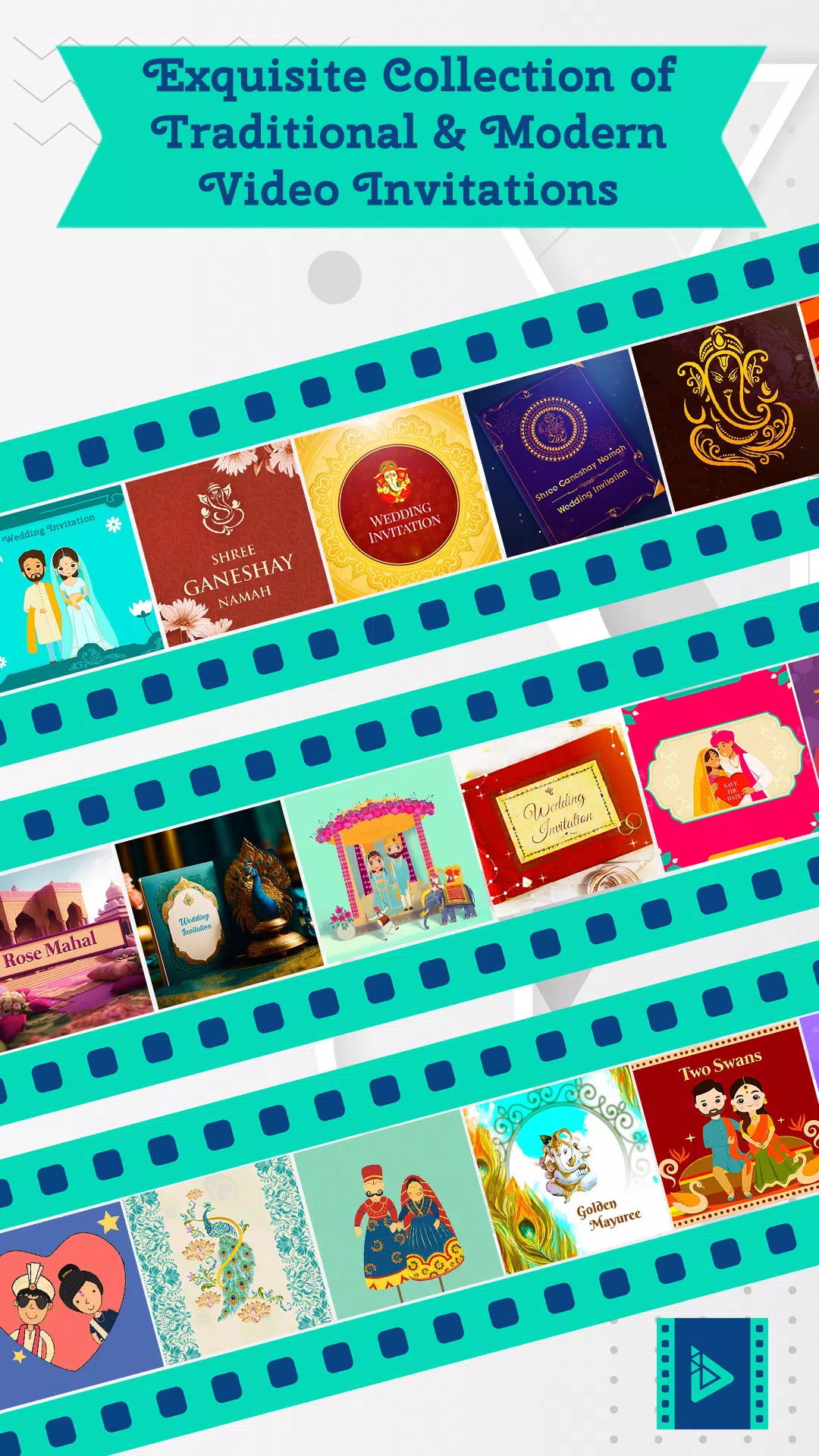Video Invitation Maker App スクリーンショット 4