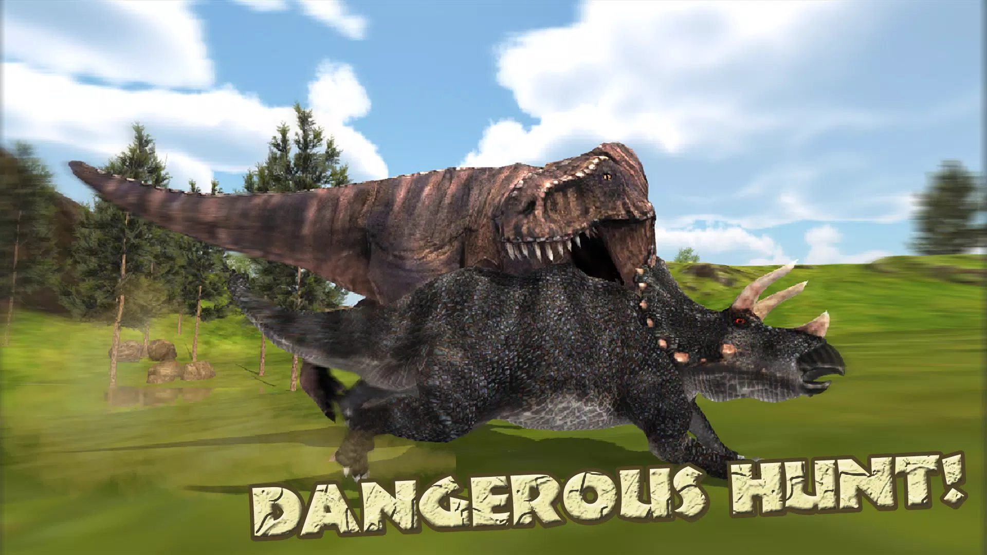 Hungry T-Rex Island Dino Hunt应用截图第1张