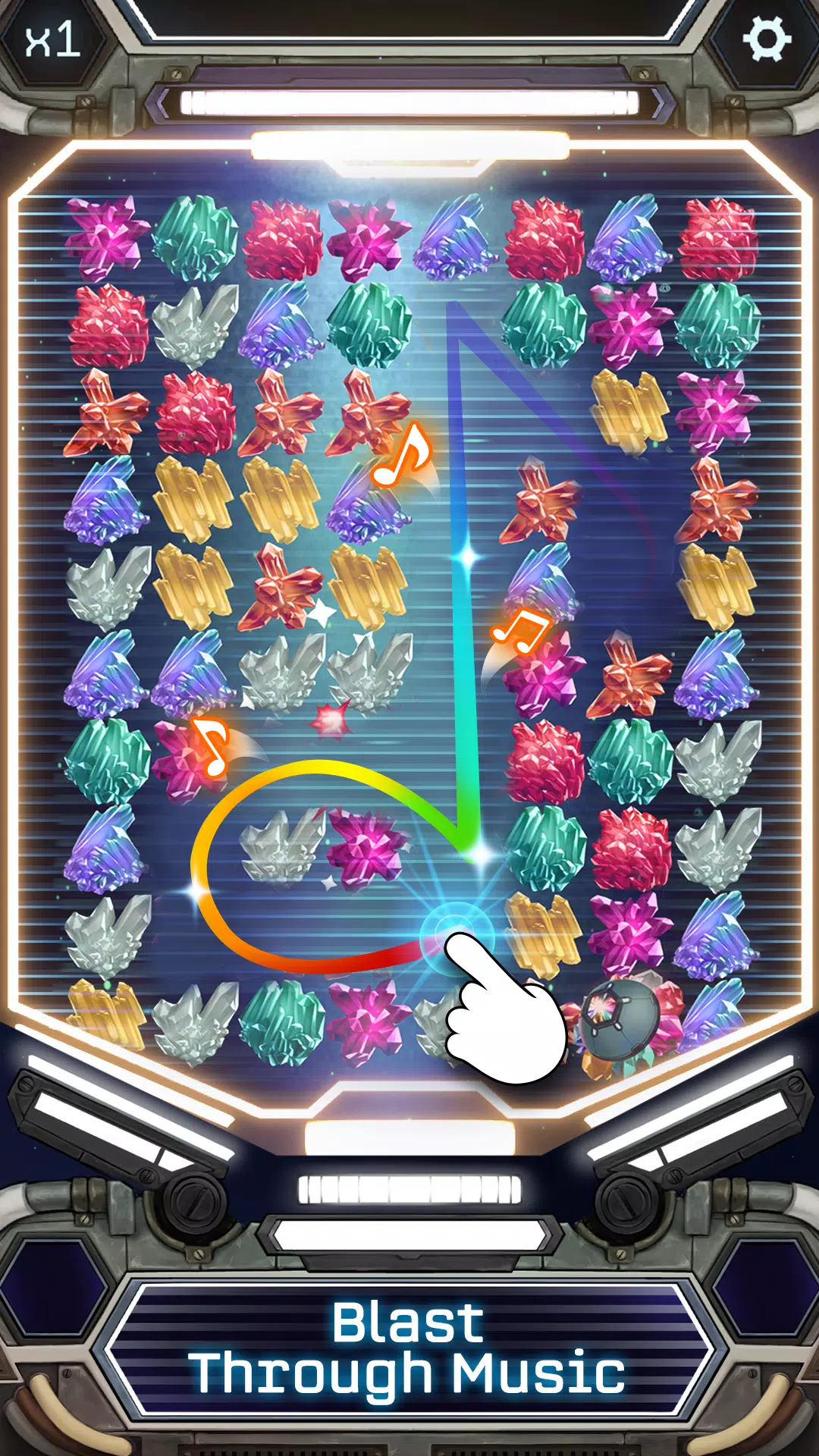 Melody Match: Galaxy Puzzle Screenshot 2