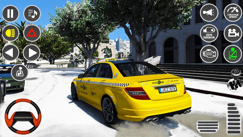 US Prado Car Taxi Simulator 3D Ảnh chụp màn hình 2