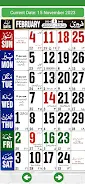 Islamic Hijri Calendar 2023 24 Ekran Görüntüsü 2