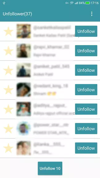 Unfollow Users Cleaner スクリーンショット 4