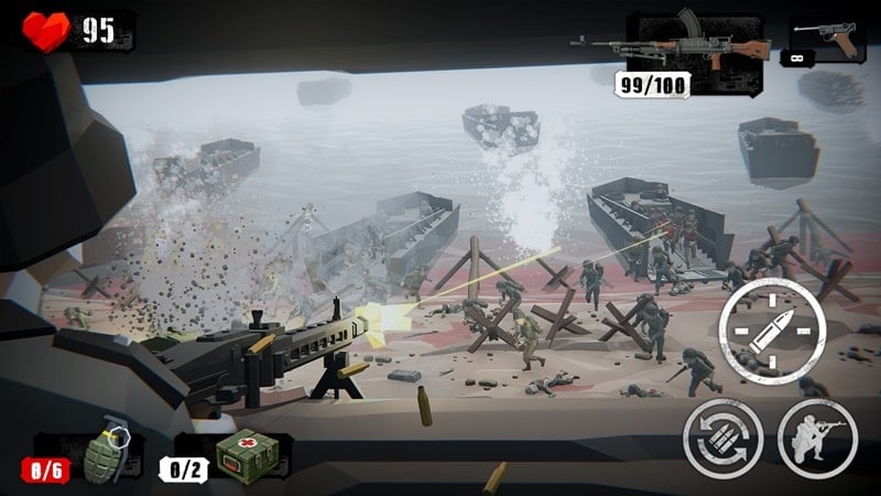 World War Polygon: juego WW2 Captura de pantalla 4
