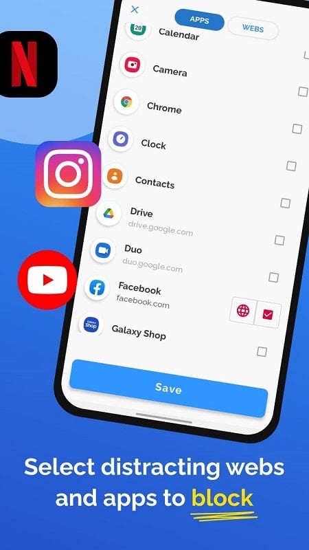 AppBlock – Apps blockieren Screenshot 1