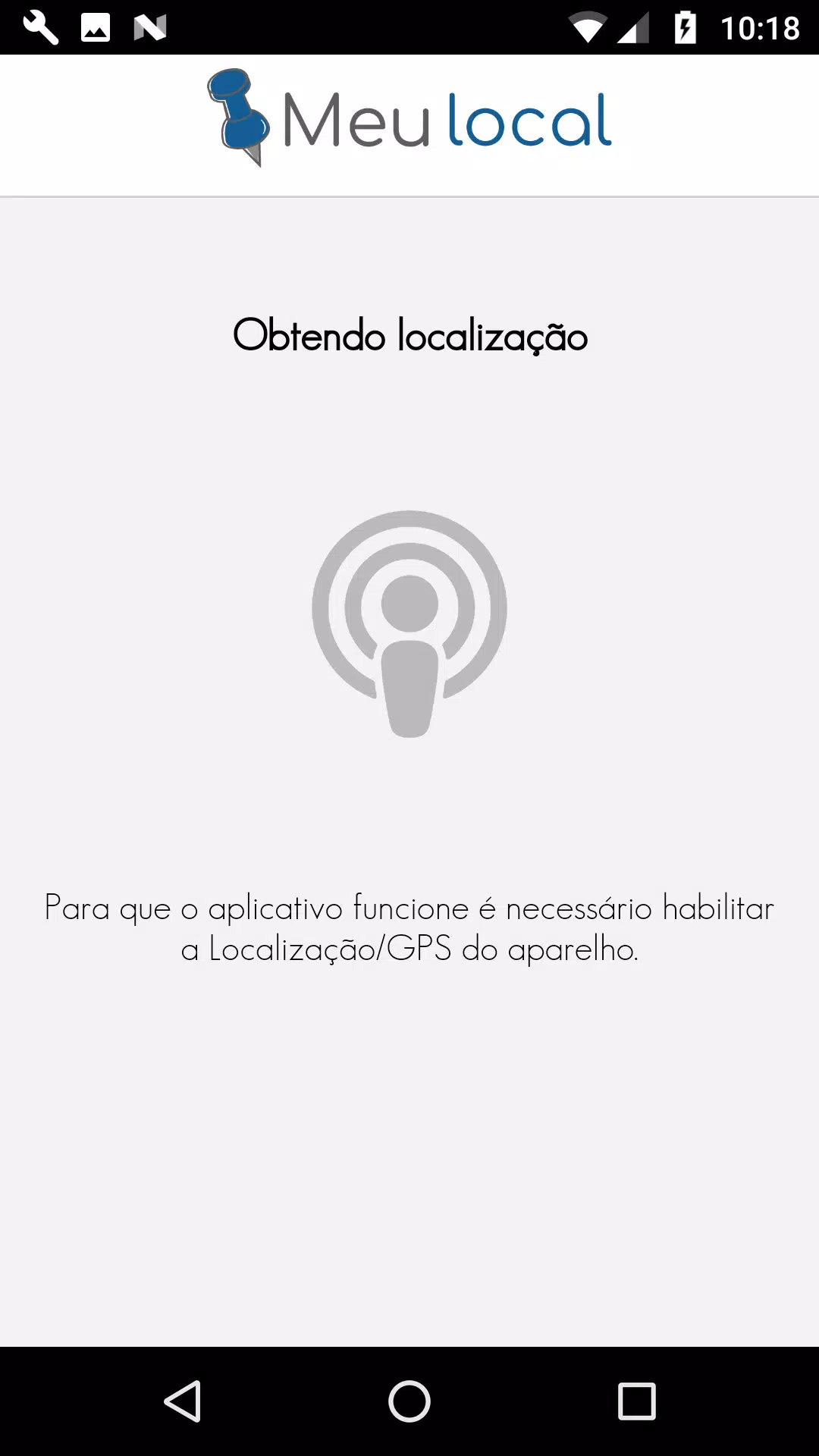 Meu Local Captura de tela 1